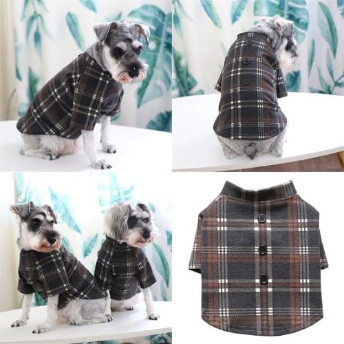 Winter Dog Clothes Coat Jacket Poodle Bichon Pomeranian Schnauzer Pug Clothing French Bulldog Costume Pet Outfit Dropshipping