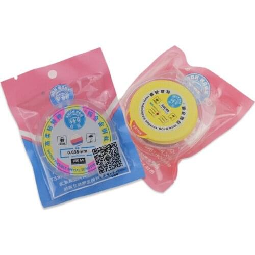 0.04 0.05 0.08 0.35mm Alloy Steel Molybdenum Wire Cutting Wire Line LCD Screen Separation Wire Mobile Phone Repair Tools