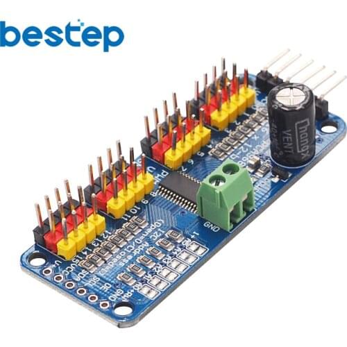 16 Channel 12-bit PWM/Servo Driver-I2C interface PCA9685 for arduino or Raspberry pi shield module servo shield