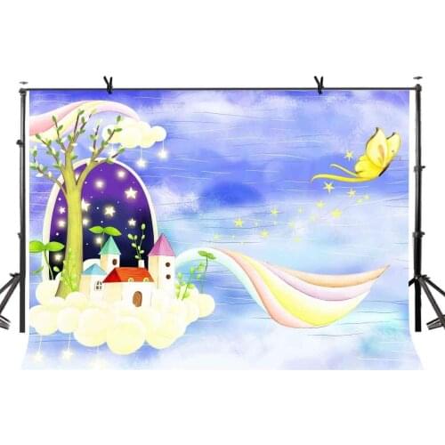 7x5ft Lovely Backdrop Simple Cute Childrens Paradise Photography Background and Studio Photography Backdrop Props