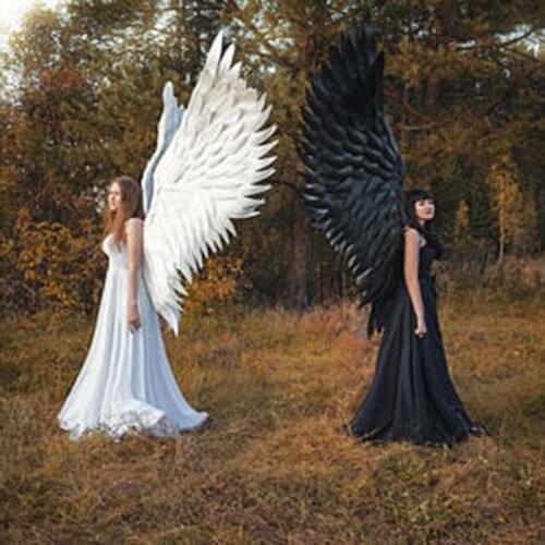 HOT Halloween 3D Angel Devil Big Wing Carnival Party Performance Prop for Men Women NDS