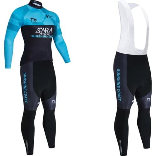 Team Sinshine Coast Cycling Jersey 20D Bike Pants WINTER Ropa Ciclismo Fleece Maillot Bicycle Jacket Wear Uniform