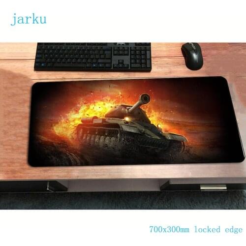 World of Tanks mouse pad 700x300mm cute gaming mousepad phone gamer mouse mat pad keyboard computer padmouse laptop play mats