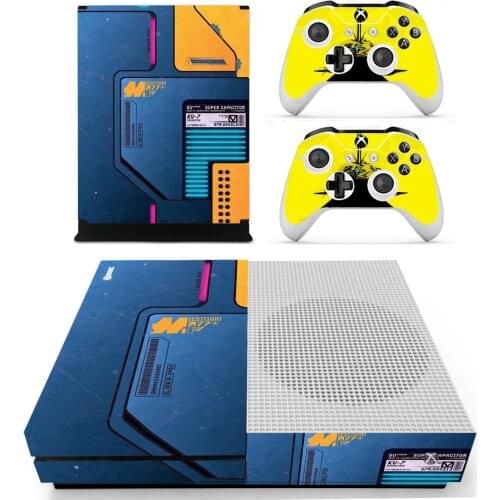 New Game Skin Sticker Decal Cover For Xbox One S Console & Controllers For Xbox One Slim Skins Stickers Vinyl