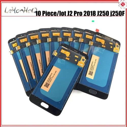 Wholesale 10 Piece/lot OLED Copy LCD For Samsung Galaxy J2 Pro 2018 J250 J250F LCD Display Touch Screen Digitizer Assembly