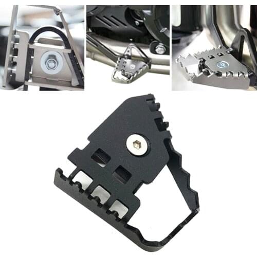 R1200GS Rear Foot Brake Lever Pedal Enlarge Extension Pad Extender For BMW F800GS F700GS F650GS R1250GS ADV R1150GS Motorcycle