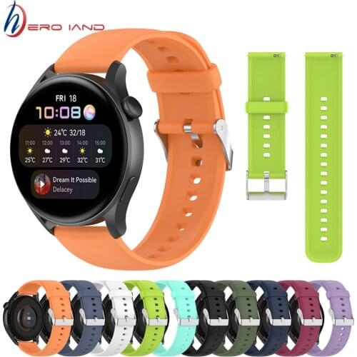 Bracelet Band 22MM For huawei watch 3 /3 Pro GT 1 /GT2 46MM Smartwatch Replacement Silicone Watchstrap For Huawei Watch GT 2 pro
