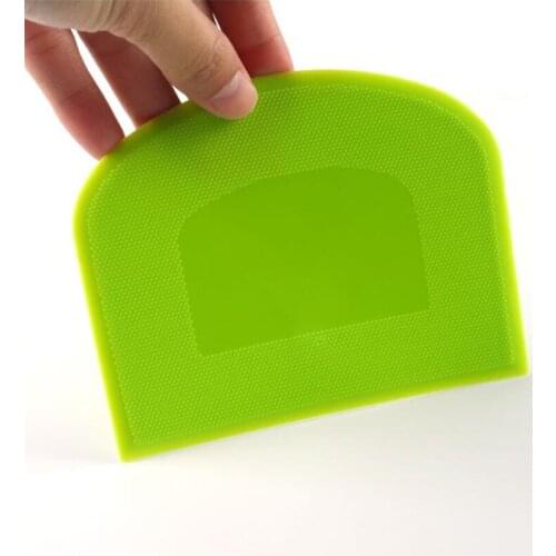 Dough Cutter Trapezoid Spatula Dough Scraper Kitchen Butter Knife Baking Pastry Tools Cake Topper Baking Accessories