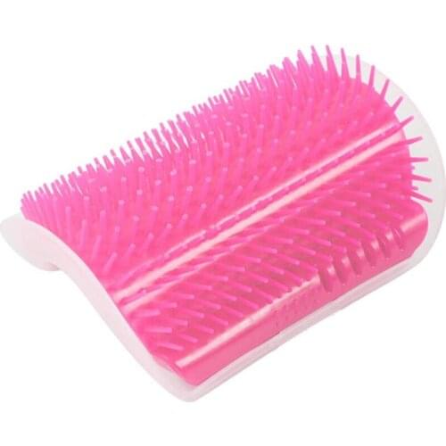 Pink Massage Brush, Pet Massage Brush, for Cats, Pet Grooming Brush Tools, Pet Supplies, Cat Toys