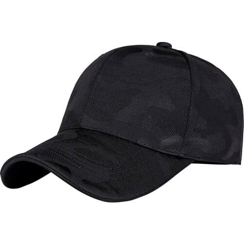 Unisex Men Women Camouflage Baseball Cap Snapback Hip-Hop Adjustable Caps For Pure Cool Shading Outside Sports Hat