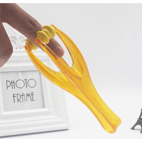 1Pc Handle For Finger Blood Circulation & Muscle Relaxation 2 Rollers Finger Massager Mini Finger Joints Massager With Elastic