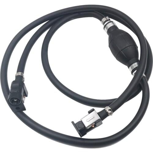 8mm Fuel Hose Hand Pump for YAMAHA Fuel Line Hose Oil Tube Tank Connector Motorcycle Outboard Motor Engine Motor Car Accessories