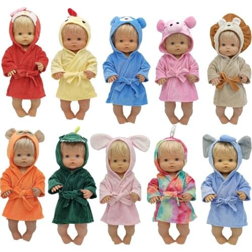 Nenuco Bathrobe Ropa y Su Hermanita Reborn Baby Doll Clothes Sleeping Wear Birthday Gifts