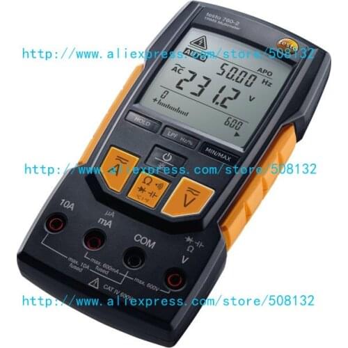 Testo 760-2 - Digital multimeter Meter DMM 0590 7602