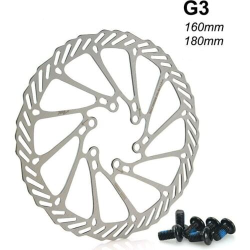 Mtb Hydraulic Brakes Disc 160mm 180mm Disc Brake Rotor With Six T25 Fixed Screws Mountain Bike Bicycle Accessories