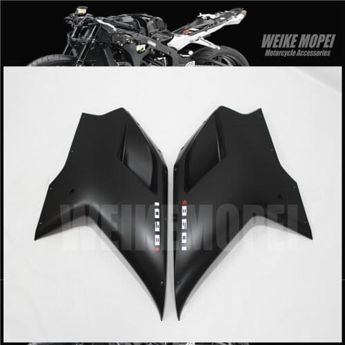 Matte Black Motorcycle Upper Side Cowl Fairing Panel Fit For DUCATI 848 1098 1198 EVO 2007 2008 2009 2010 2011