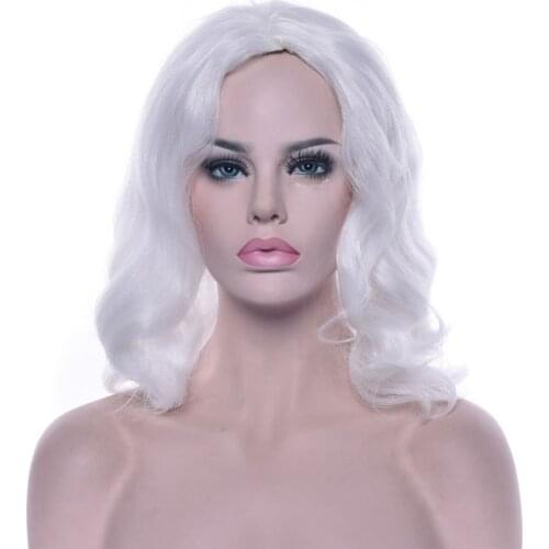 2021 New Christmas Santa Claus Wig Fake Beard Women Men Synthetic Hair Cosplay Short Wigs 2020 trend