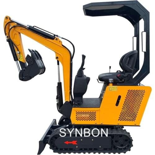 SYNBON New Mini digger For Garden Construction Small Excavator 1ton SY601