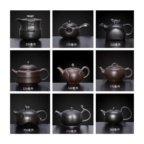 Genuine Zi sha teapot large capacity Kung Fu tea teapot stone ladle Xi Shi pot handmade teapot Special