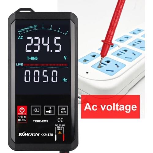 Professional Digital Multimeter 6000 Counts Intelligent Scanning AC DC Measurement NCV True RMS Measurement Touch Screen