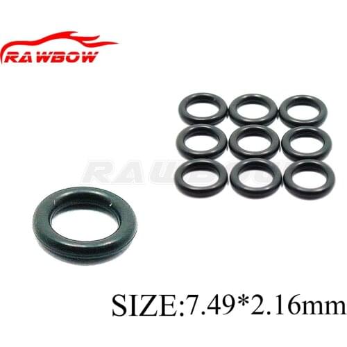 1000 PCS Size 7.49*2.16 Fuel Injector Rubber O Ring 21015 For Mazda