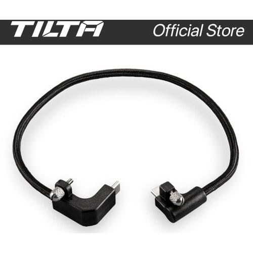 TILTA CB-USBC-30 90-Degree USB-C Cable compatible with BMPCC 6K Pro BMPCC 4K/6K Camera Cage