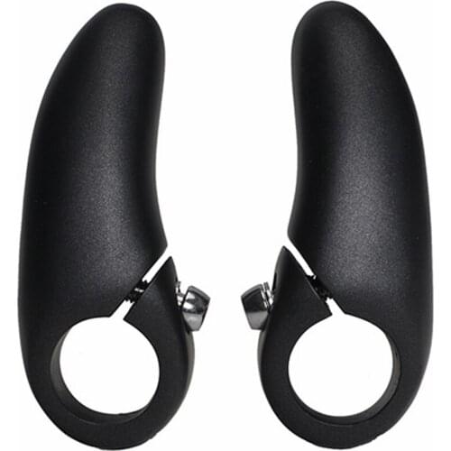Super Light Ergonomics 3k Carbon Fibre Mountain Bicycle Handlebar Ends 22mm Matte Black Cycling MTB Bike Bar Ends 85g