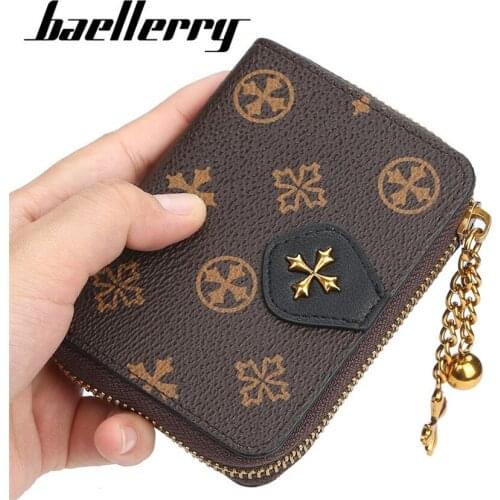 Top Vintage Women Short Wallet Credit Card Card Case ID Card Holder Big Capacity Coin Purse Ladies Wallet Mini Female Money Bag