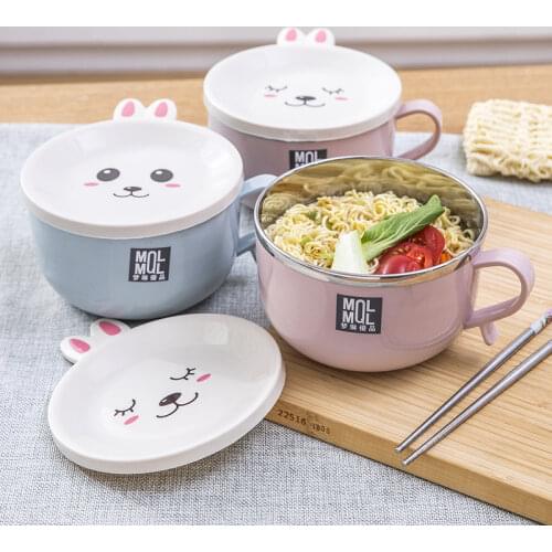 Stainless steel cute bowl pancake shaper omelet mold omelet cooking tool kitchen instant noodle bowl gadget