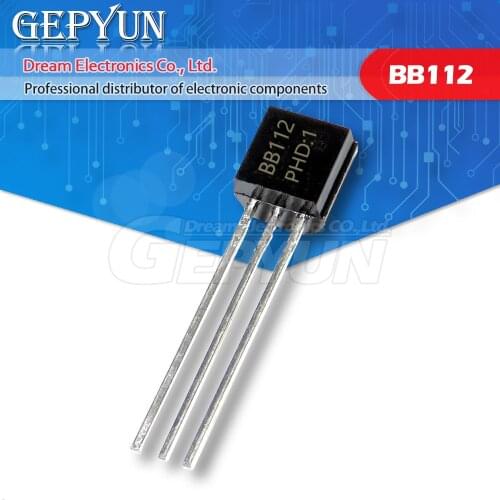 10pcs BB112 TO92 BB112 TO-92 AM Variation Diode with Medium Wave New Original