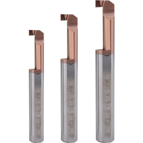 Milling Cutter MGR Small Aperture Boring Tool Tungsten Steel Alloy Coating Cutting Small Hole Vibration-proof Grooving Tool