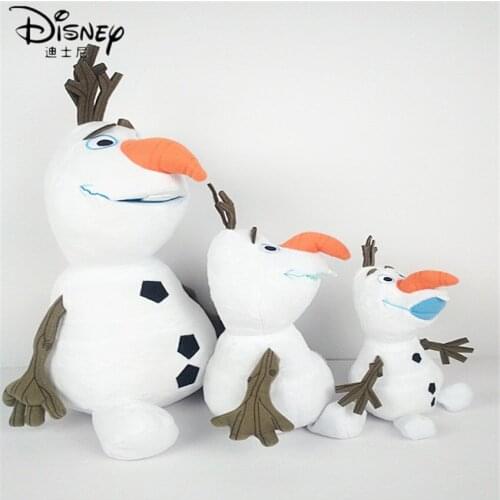 Disney Frozen 2 Kawaii Snowman Olaf Plush Toys Stuffed Plush Dolls Soft Stuffed Animals for Kids Christmas Birthday Gifts