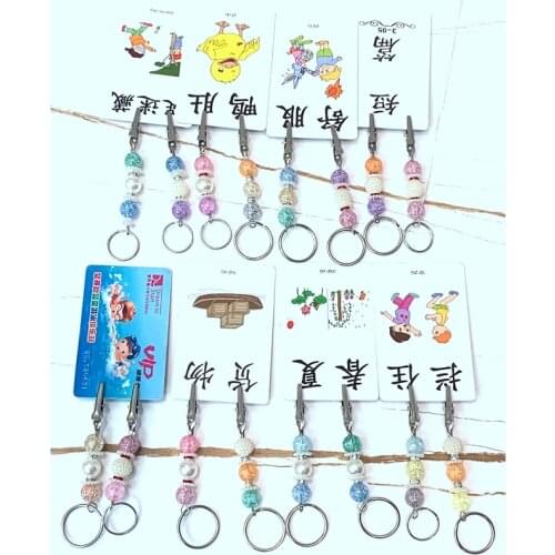 Customize your love size and color card grabber smoking accessories roach clipper keychain roach clips blunt hoder for long nail