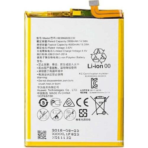 Jinsuli Backup For Huawei mate 8 Battery HB396693ECW For Huawei mate 8 Smart Mobile Phone +Free Shipping +Tracking Number