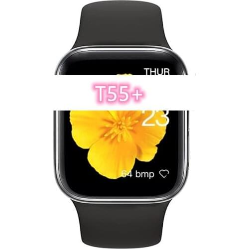 1.75inch Smart Watch 6 T55+ Bluetooth Call Heart Rate Smart split screen Smart watch Sport bracelet for IOS and Android