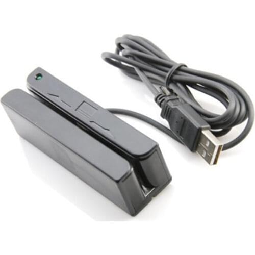 MSR90 USB interface 3 Tracks Hico Loco magnetic Card Reader compatible msr100