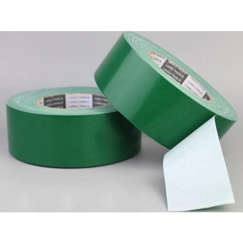 Green Single-Sided Duct Tape Strong Waterproof DIY Decorative Ground Joint Fixed Tape Floor Carpet Protective Film