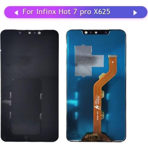 For Infinix Hot 7 pro X625 x625B x625c LCD Display Touch Screen Digitizer Infinix Complete Assembly Replacement