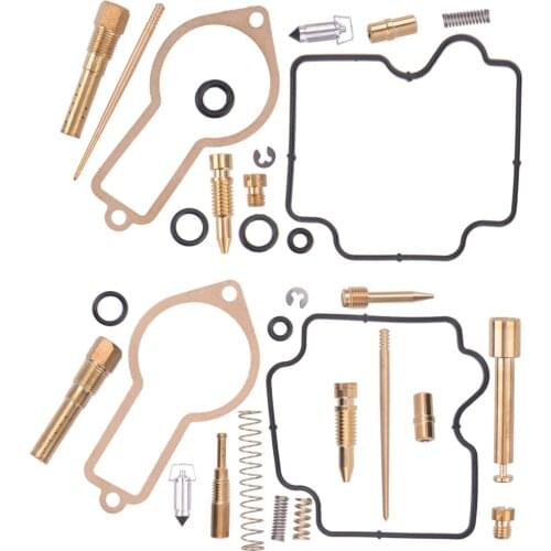 2 Sets Left&Right Carburetor Carb Repair Rebuild Kit Motorcycle Fit For Honda XL600 XL600R 1983 1984 1985 1986 1987