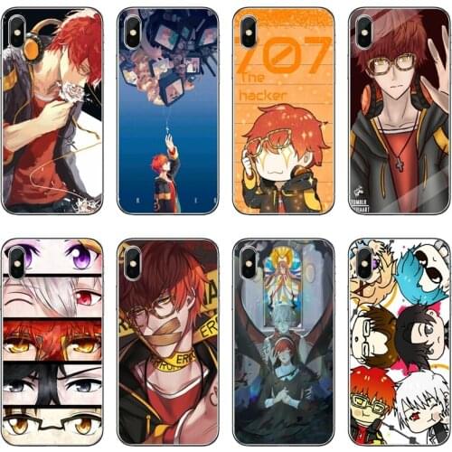 707 Mystic Messenger Accessories Phone Case For Huawei P30 P20 Pro P10 P9 P8 Lite Y5 Y6 Y7 Y9 P Smart Plus 2018 2019