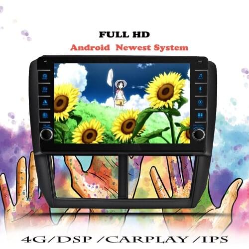 Car Radio Android 10 For Subaru Forester 3 SH Impreza GH GE 2007 2008 2009 - 2013 Multimedia Player Navigation GPS DVD Cassette