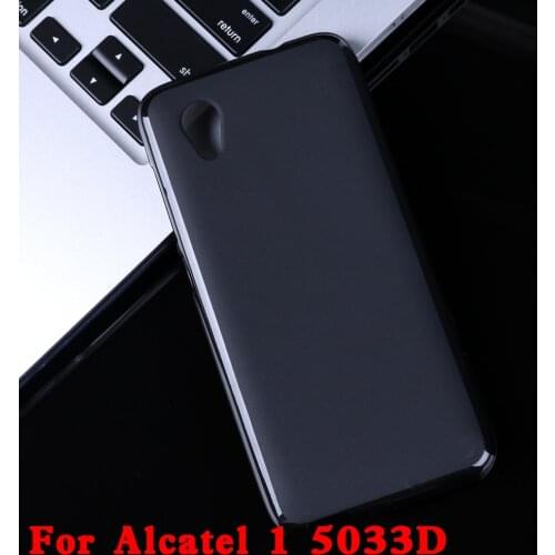 Phone case fundas back cover for Alcatel 1 5033D 5.0" smartphone cases soft TPU matte pudding gel silicone cover funda