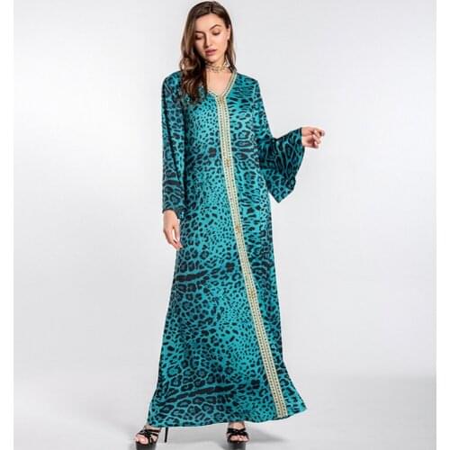 Kaftan Abaya Dubai Muslim Long Maxi Dress Turkey Islam Robe Longue Femme Musulmane Dresses For Women Caftan Marocain