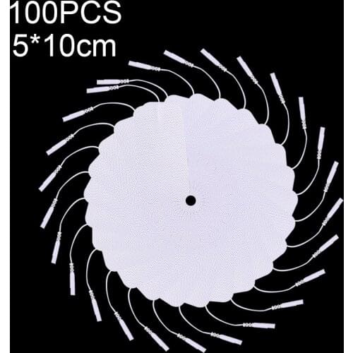 100pcs 5x10cm Reusable Electrode Square Pads for Acupuncture Therapy Non-woven Fabric Square Self Adhesive For Massage