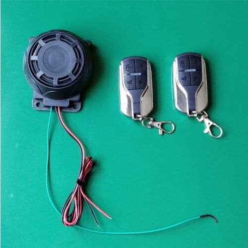 Motorcycle Long-distance Dual Remote Control Anti Theft Alarm Motorcycle Alarm Security System with Sensitive Vibration Sensor