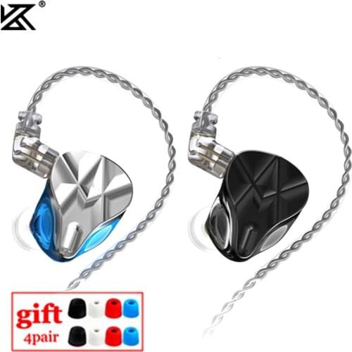 KZ ASF 5BA Balanced Armature Driver HIFI In Ear Earphone DJ Monitor Earbud Noise Cancelling HeadsetKZ ZAX ASX ZSX ASX AS16 AS12