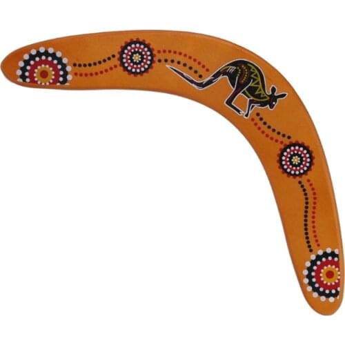 New Kangaroo Throwback V Shaped Boomerang Flying Disc Throw Catch Outdoor Game