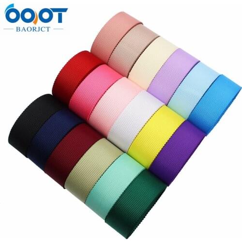 L-20624-595,3/8",1",1-1/2",10yards Solid color Bilateral flower grosgrain Ribbons,bow cap Wedding party Gift wrap DIY handmade