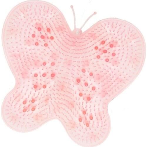 Drop Shipping 31cm Butterfly shape Foot Massage Mat Pad Foot Massager Cushion for Relax Body Pain Health Care Small Mat
