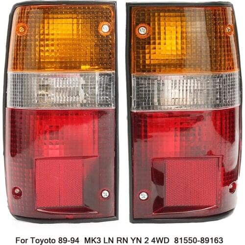 2pcs For 89-94 Light Warning Lights Rear Signal Lamps Rear Parts Hilux Pickup MK3 LN RN YN Car Left right Rear Tail